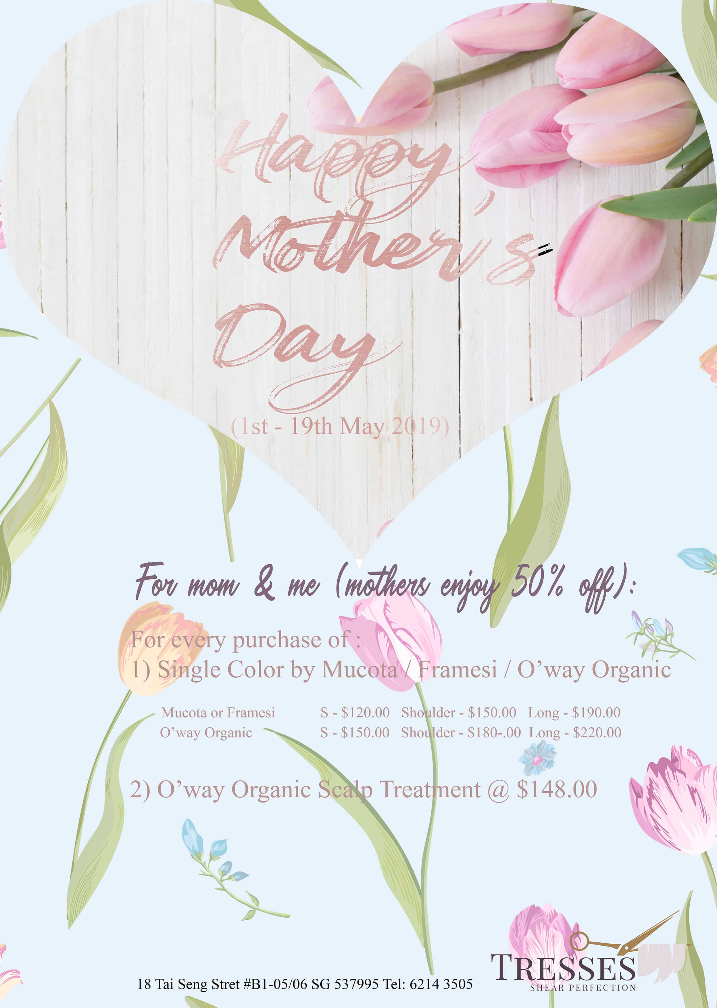 Mother's Day Promotion 2019